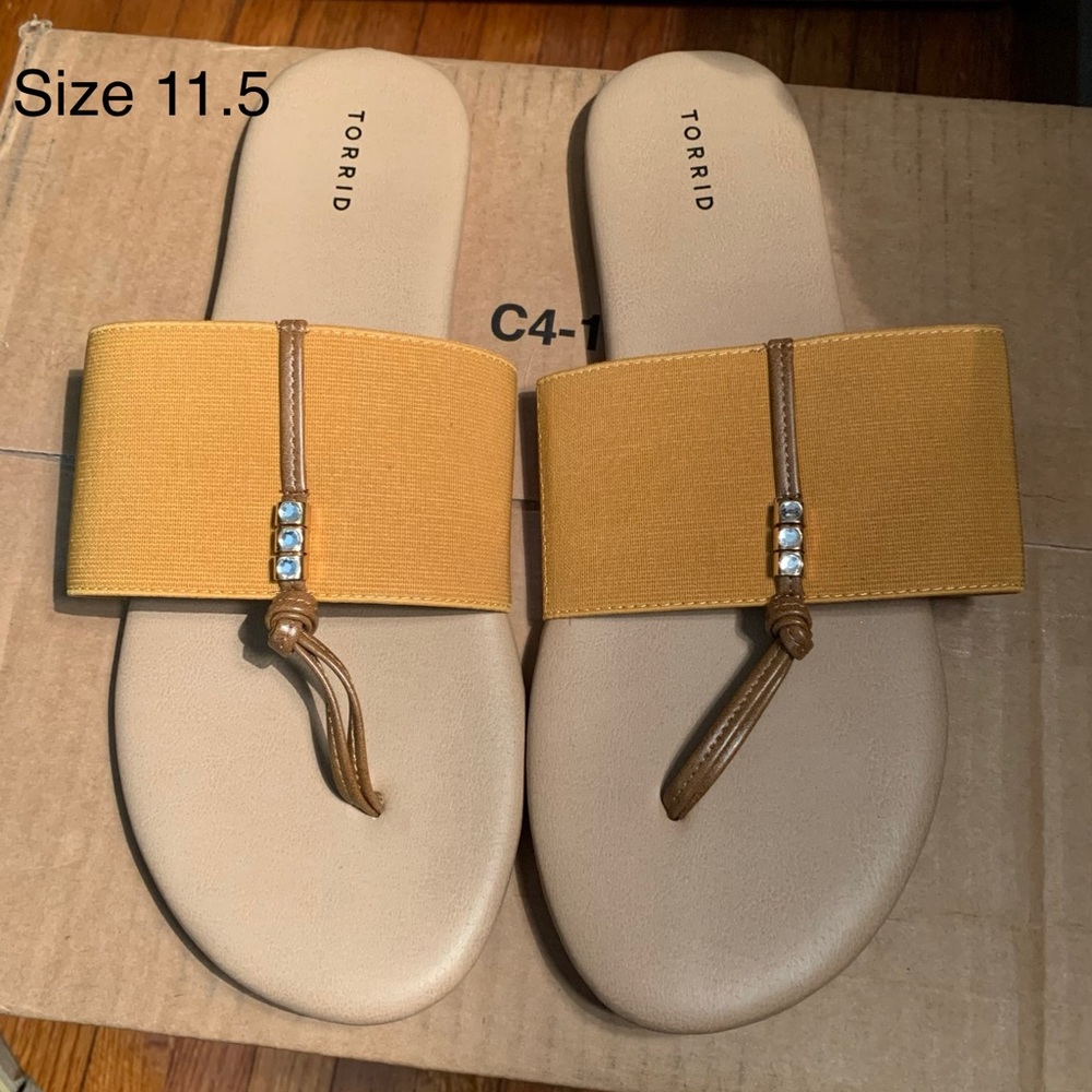 Torrid Mustard Sandles
